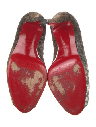 Christian Louboutin Animal Print Pumps