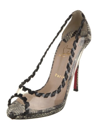 Christian Louboutin PVC Animal Print Pumps
