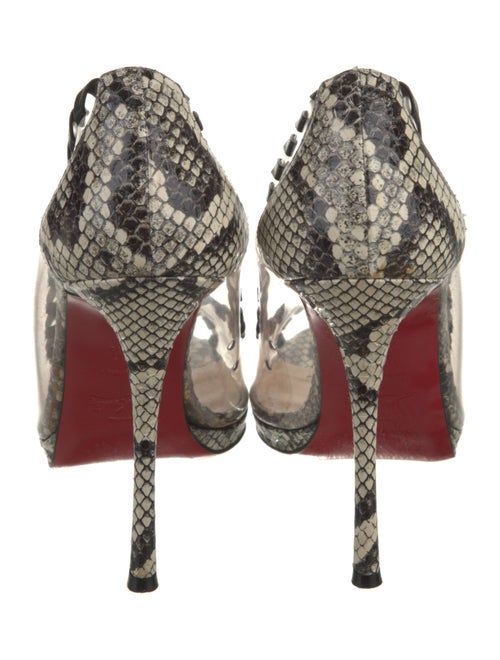 Christian Louboutin PVC Animal Print Pumps