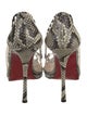 Christian Louboutin PVC Animal Print Pumps