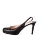 Christian Louboutin Leather Slingback Pumps