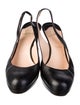 Christian Louboutin Leather Slingback Pumps