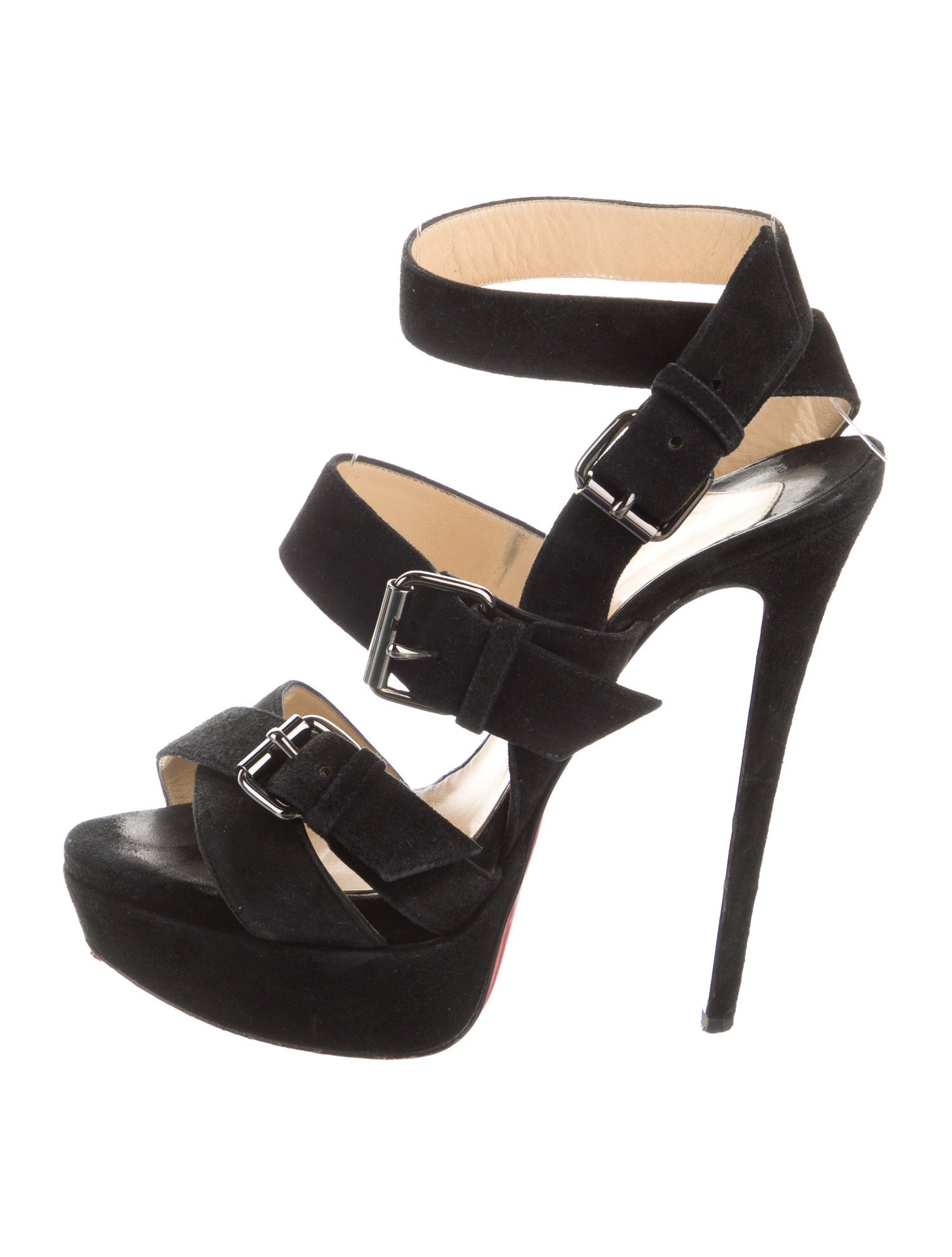 Christian Louboutin Suede Sandals