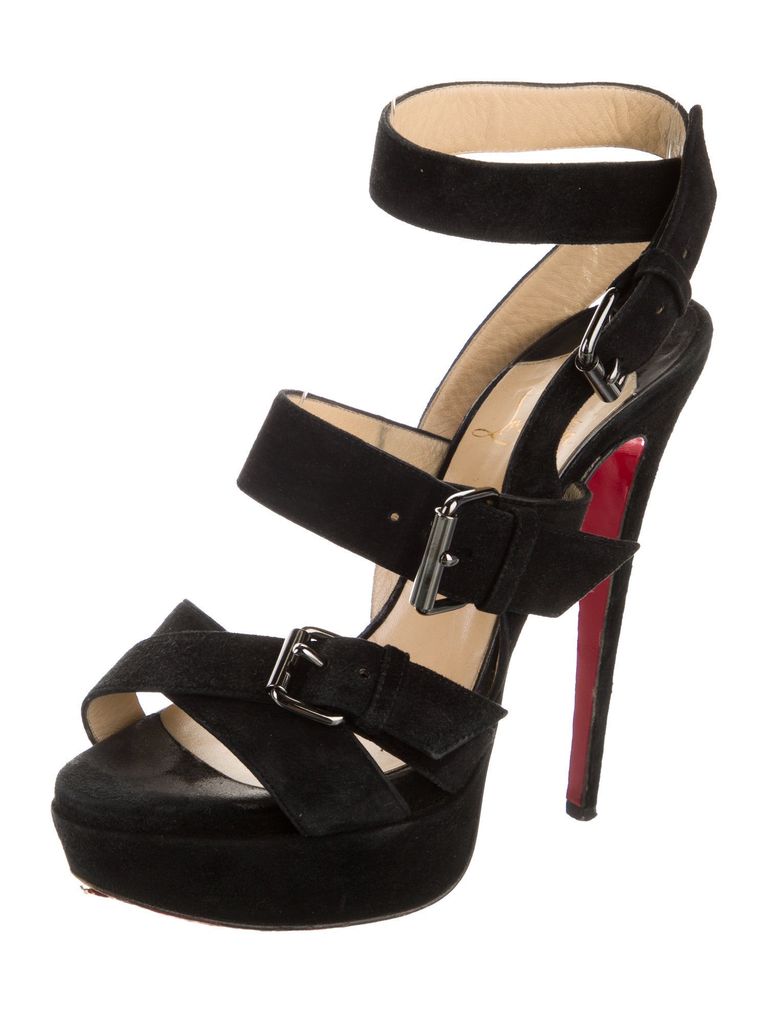 Christian Louboutin Suede Sandals