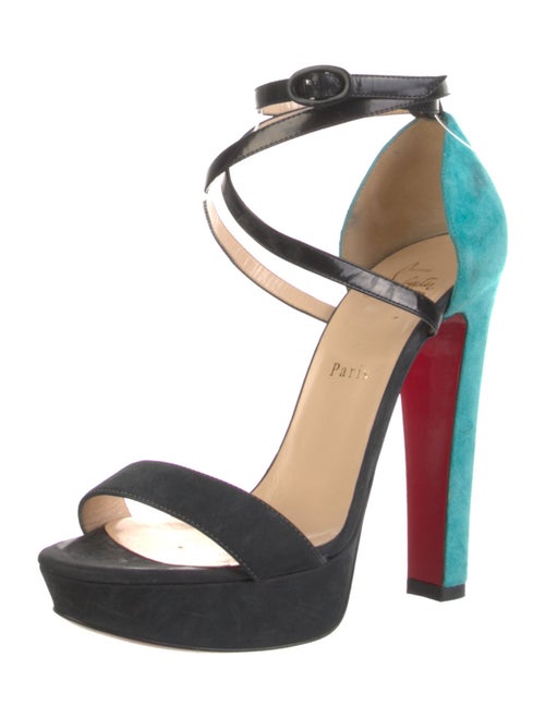 Christian Louboutin Suede Sandals