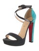 Christian Louboutin Suede Sandals