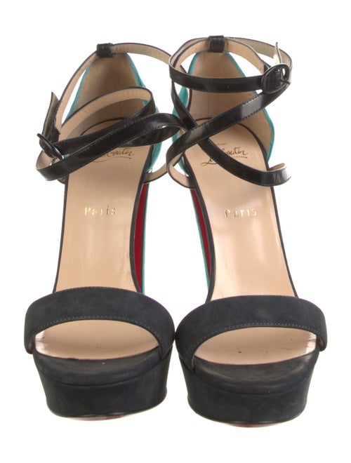 Christian Louboutin Suede Sandals