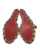 Christian Louboutin Spike Accents Leather Sandals
