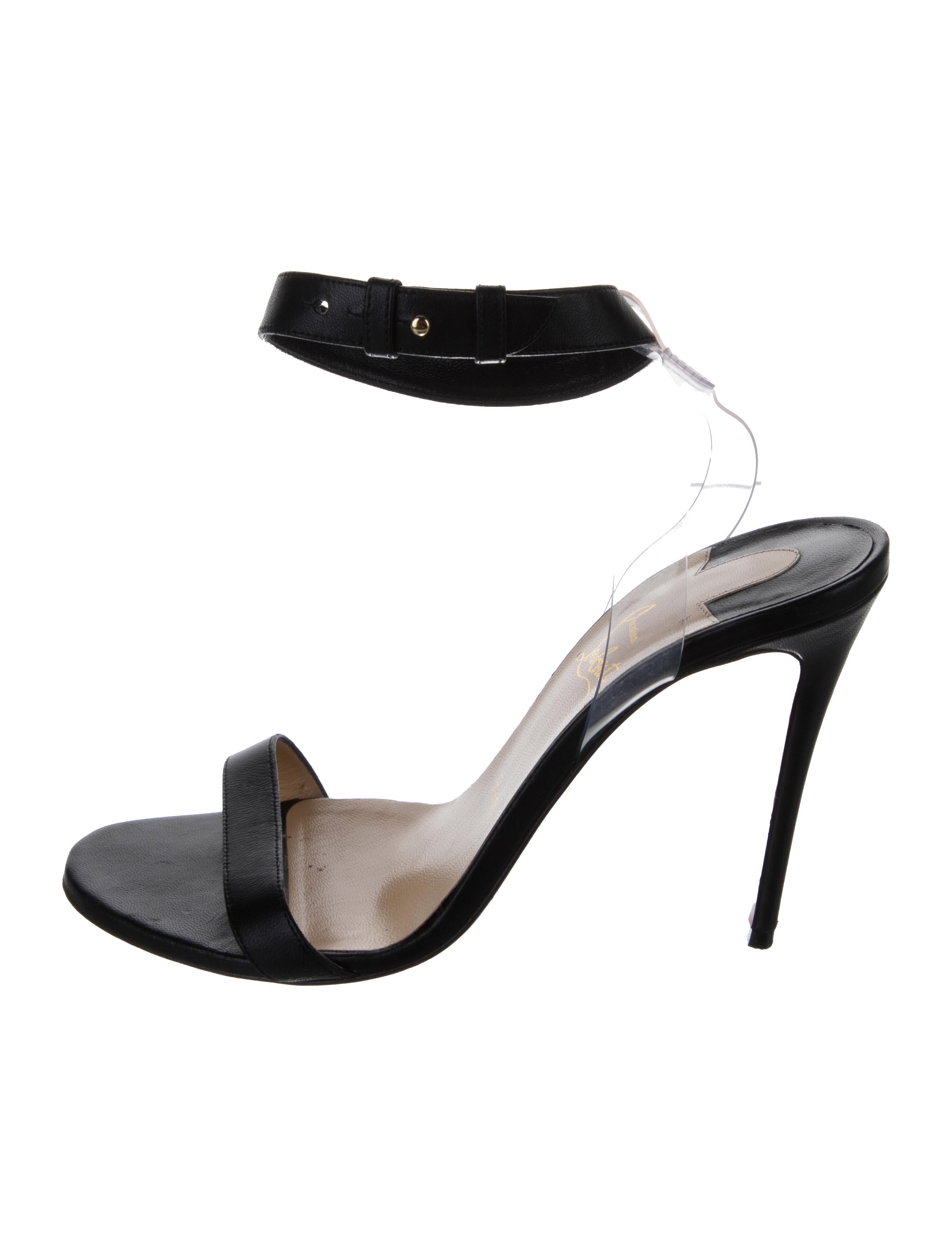 Christian Louboutin Leather Slides