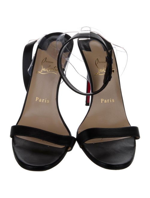 Christian Louboutin Leather Slides