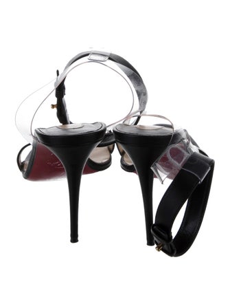 Christian Louboutin Leather Slides