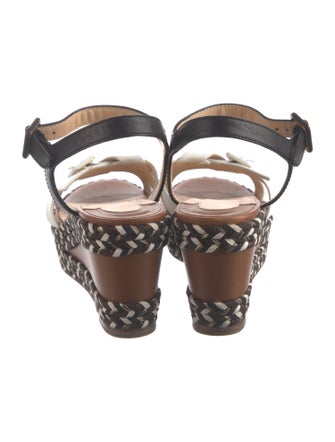 Christian Louboutin Leather Patterned Sandals
