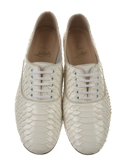 Christian Louboutin Python Oxfords