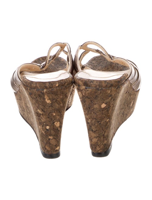 Christian Louboutin Leather Cutout Accent Espadrilles