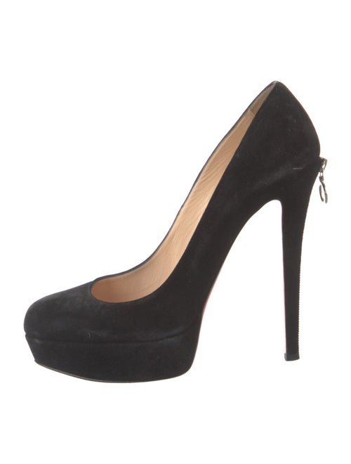 Christian Louboutin Suede Pumps