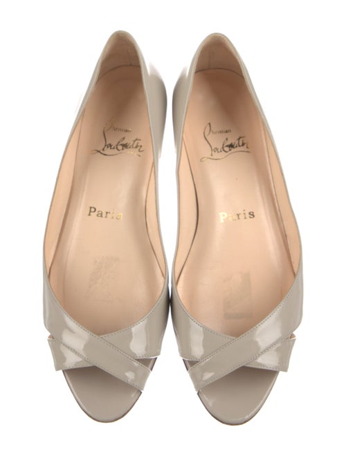 Christian Louboutin Patent Leather Flats