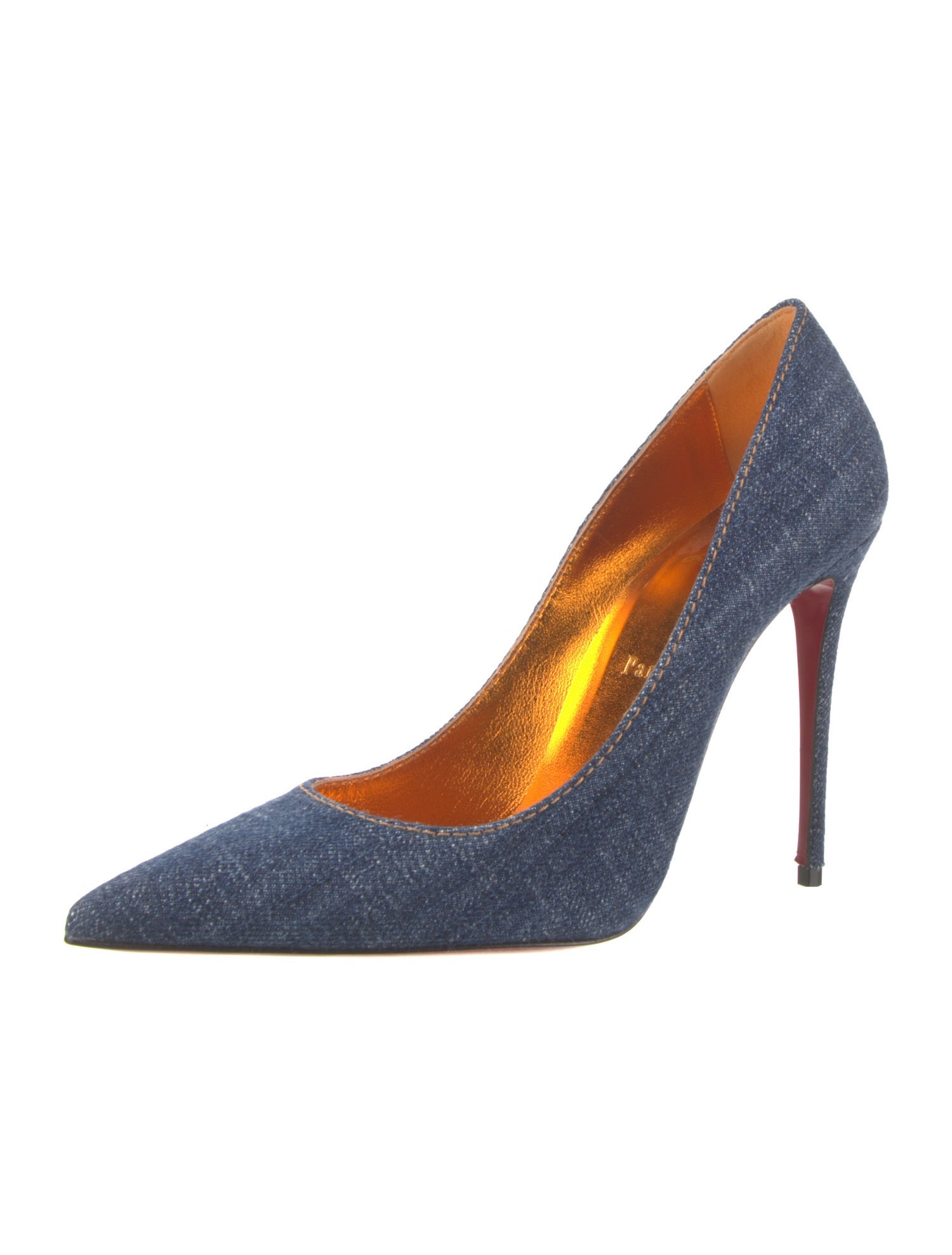 Christian Louboutin Denim Pumps