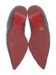 Christian Louboutin Suede Studded Accents Ballet Flats