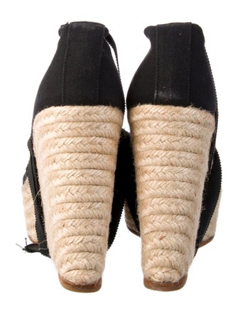 Christian Louboutin Canvas Colorblock Pattern Pumps