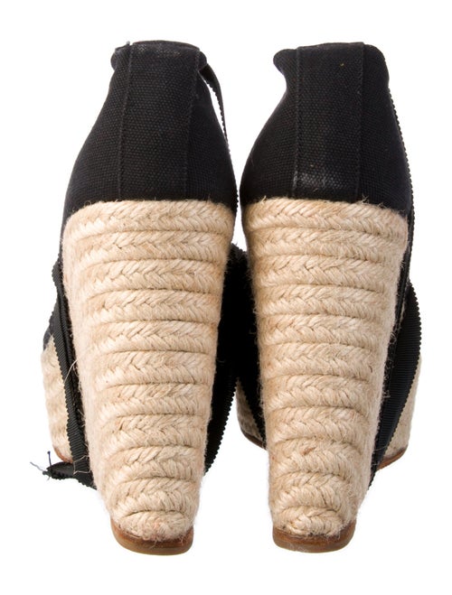 Christian Louboutin Canvas Colorblock Pattern Pumps