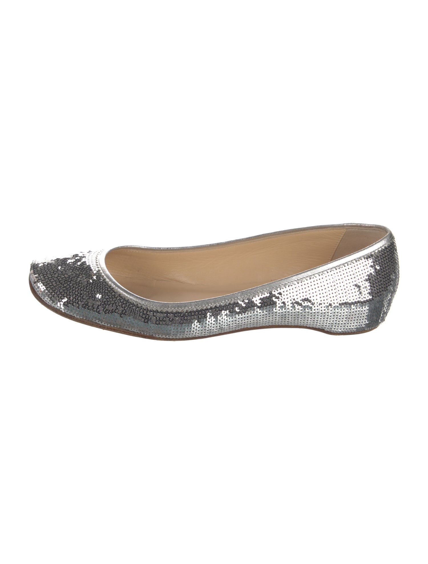 Christian Louboutin Sequins Ballet Flats
