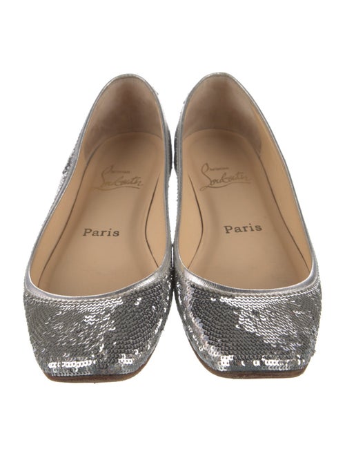 Christian Louboutin Sequins Ballet Flats
