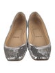 Christian Louboutin Sequins Ballet Flats