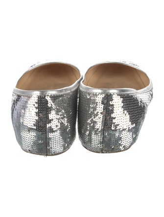 Christian Louboutin Sequins Ballet Flats