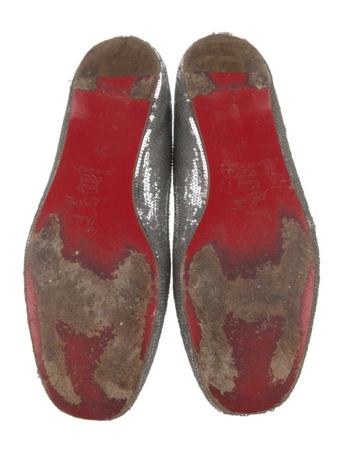 Christian Louboutin Sequins Ballet Flats