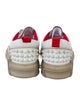 Christian Louboutin Spike Accents Leather Sneakers