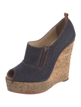Christian Louboutin Denim Pumps