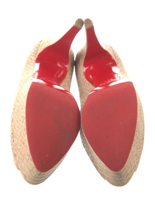 Christian Louboutin Python Animal Print Pumps