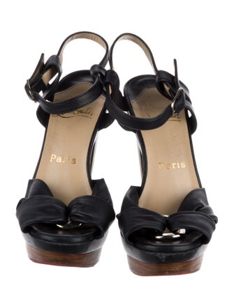 Christian Louboutin Leather Sandals
