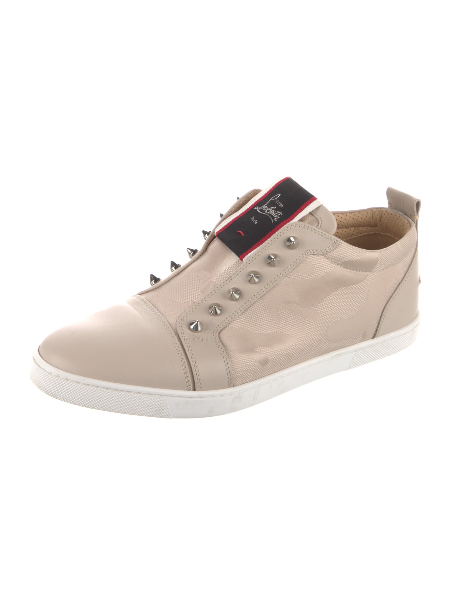 Christian Louboutin Spike Accents Studded Accents Sneakers