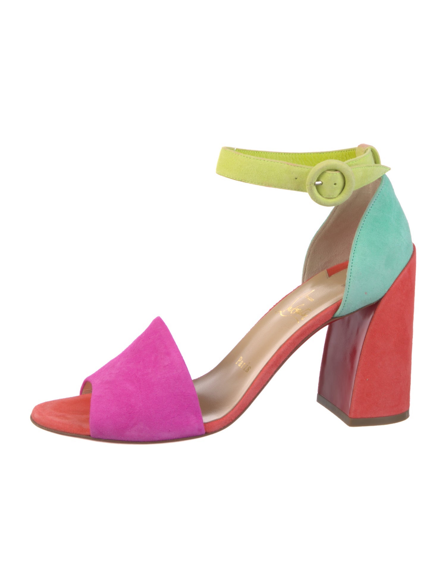 Christian Louboutin Patma Suede Sandals