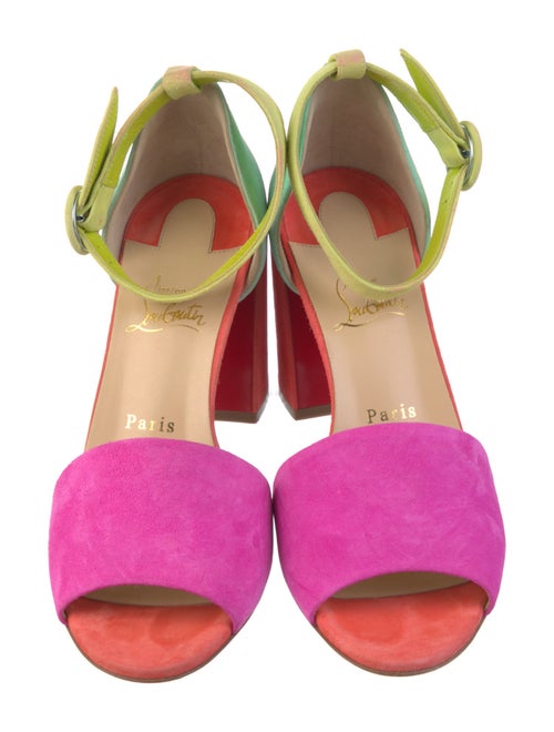 Christian Louboutin Patma Suede Sandals