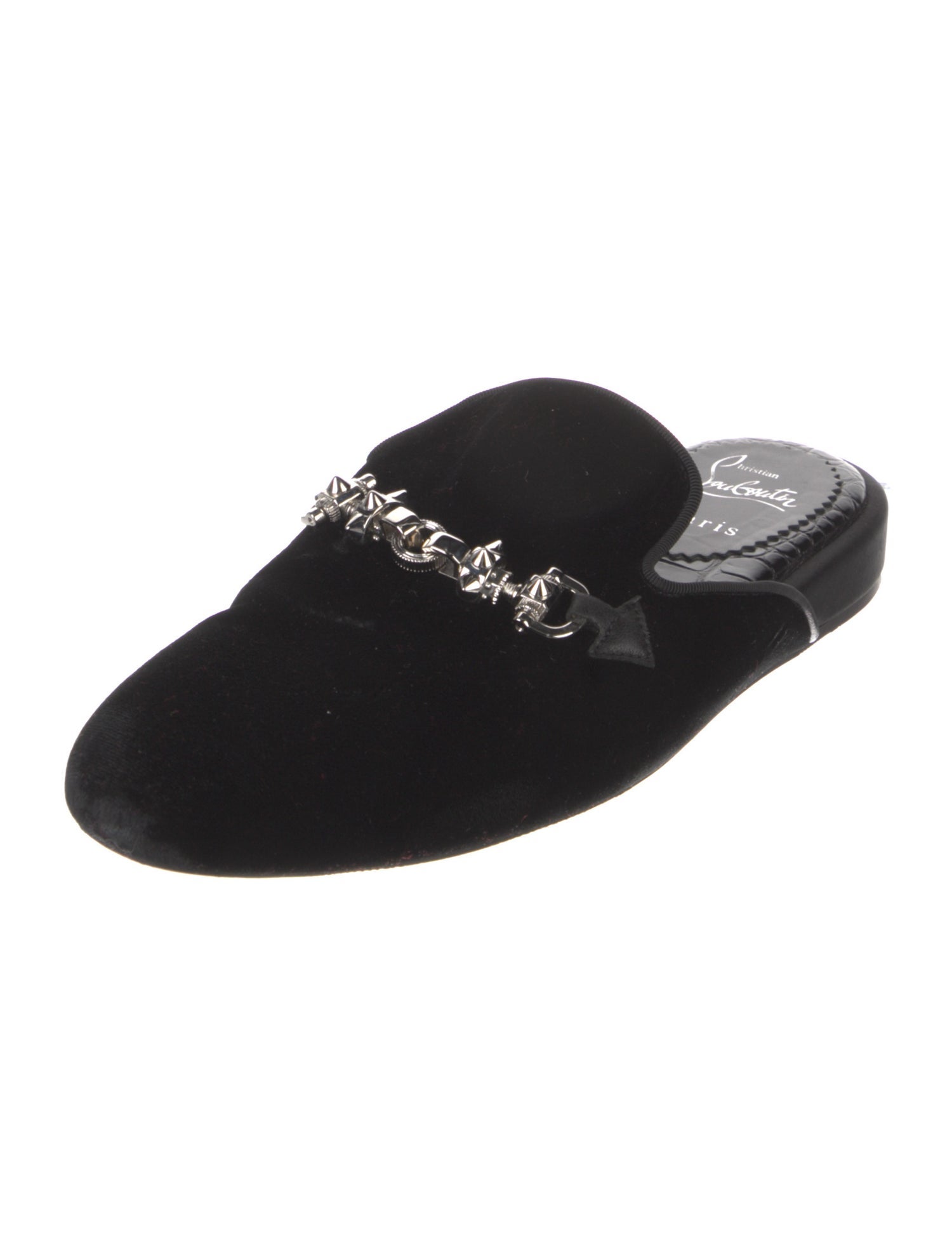 Christian Louboutin Velvet Mules