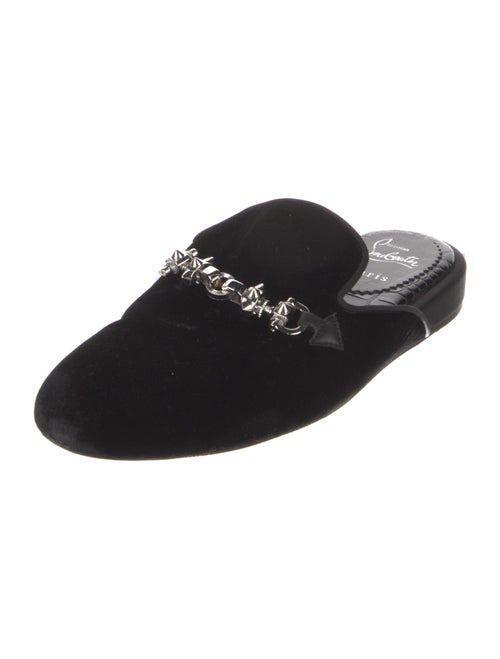 Christian Louboutin Velvet Mules
