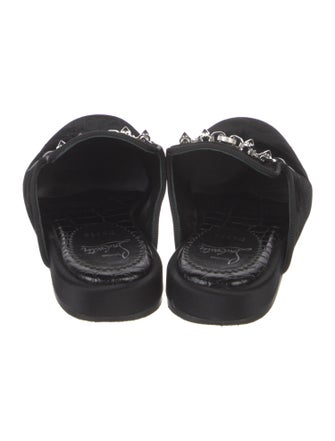 Christian Louboutin Velvet Mules