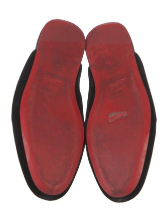 Christian Louboutin Velvet Mules