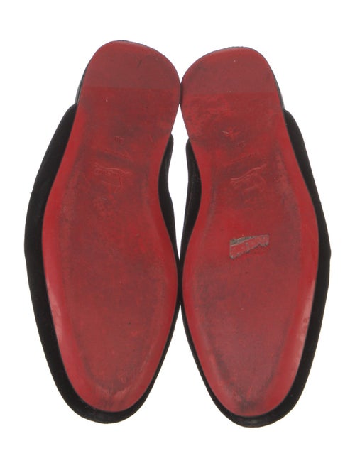Christian Louboutin Velvet Mules