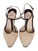 Christian Louboutin Suede T-Strap Pumps