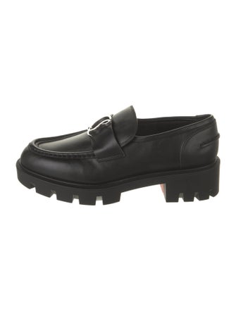 Christian Louboutin Leather Loafers
