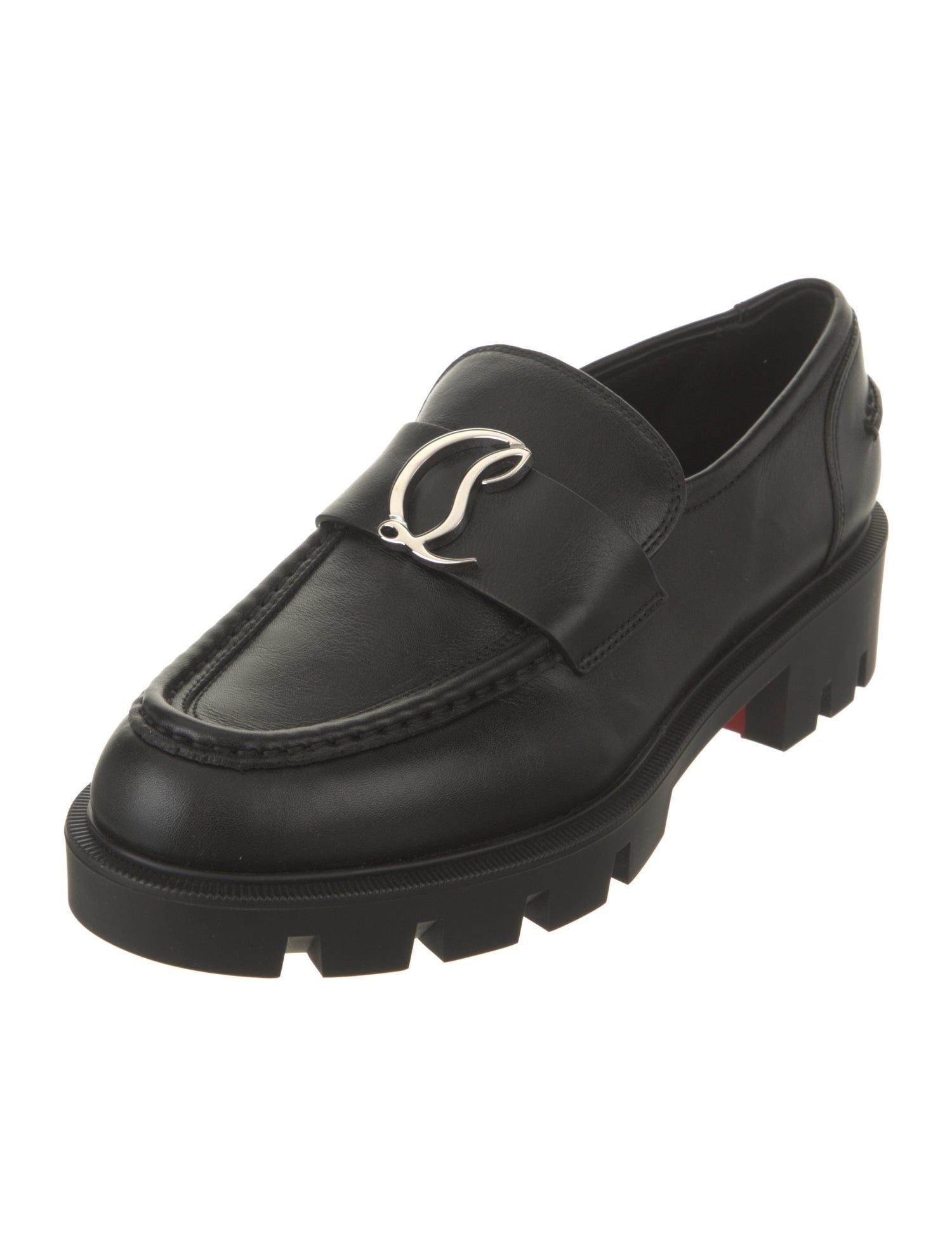 Christian Louboutin Leather Loafers
