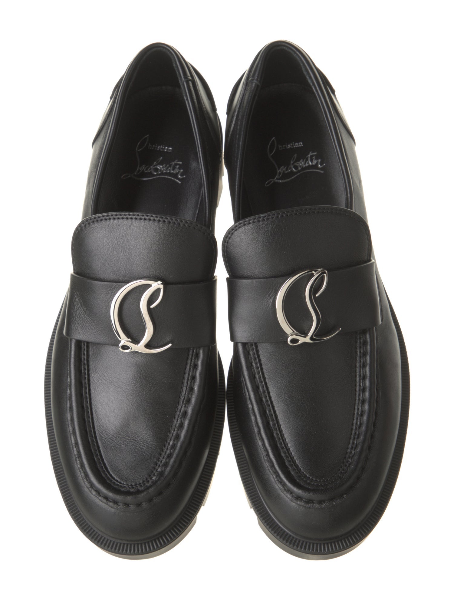 Christian Louboutin Leather Loafers