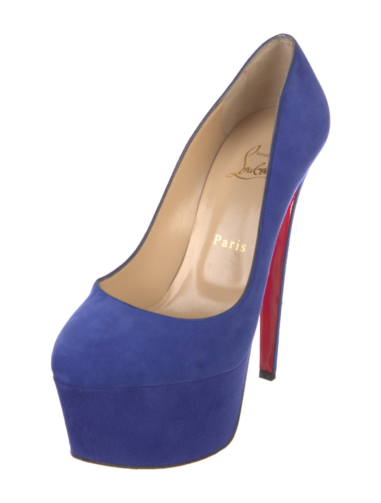 Christian Louboutin Suede Pumps