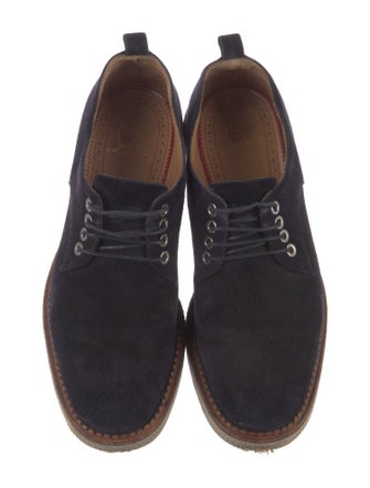 Christian Louboutin Suede Derby Shoes