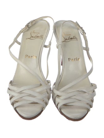 Christian Louboutin Leather Slides