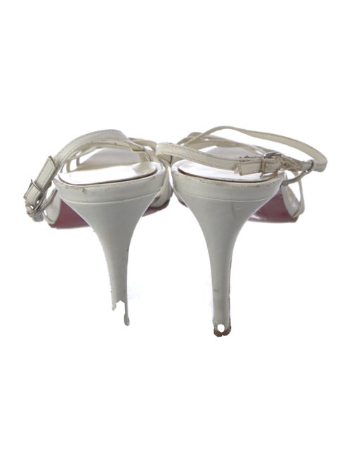 Christian Louboutin Leather Slides