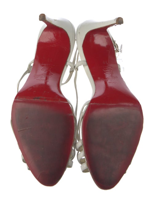 Christian Louboutin Leather Slides